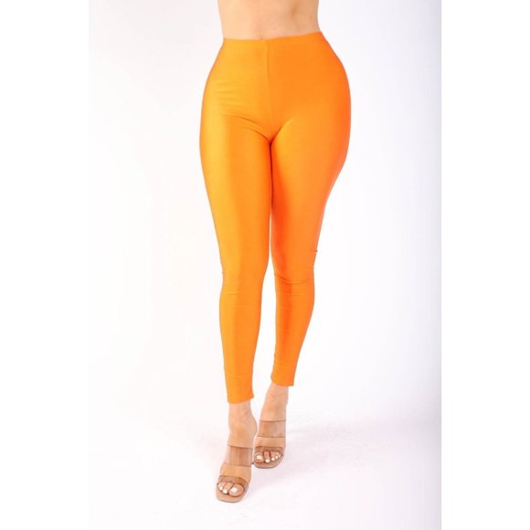 Women High Waist Shiny Tricot Stretch Skinny Dance Yoga Club Party Legging pants - Picture 2 of 12